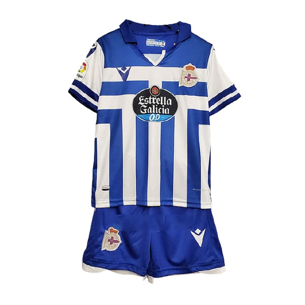 Camiseta Deportivo Coruña Replica Primera Ropa Niño 2020/21